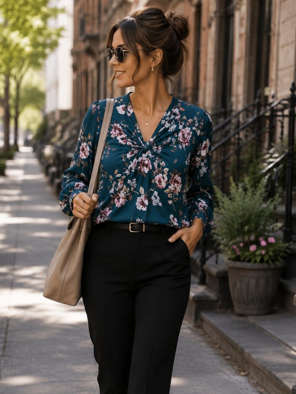 Atelier 29 Floral Lightweight Blouse